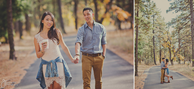 Autumn Engagement San Diego