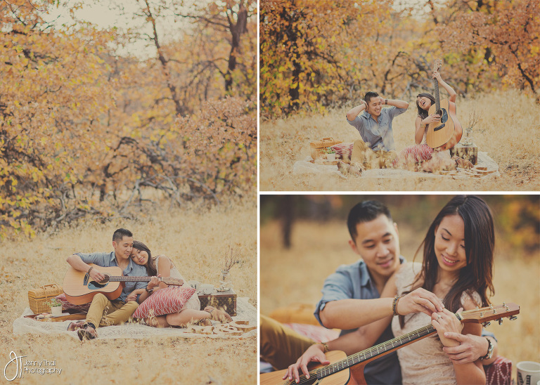 Autumn Engagement San Diego