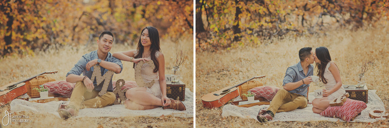 Autumn Engagement San Diego