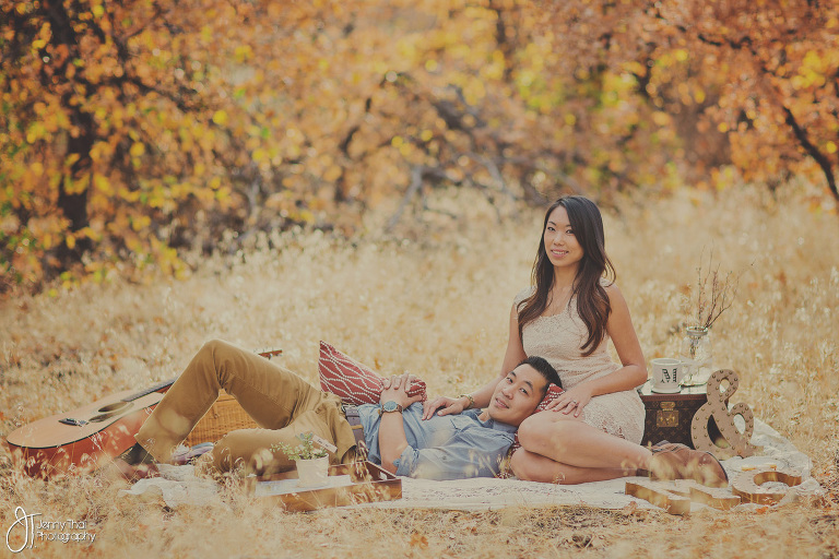 Autumn Engagement San Diego