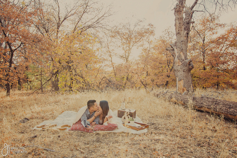 Autumn Engagement San Diego