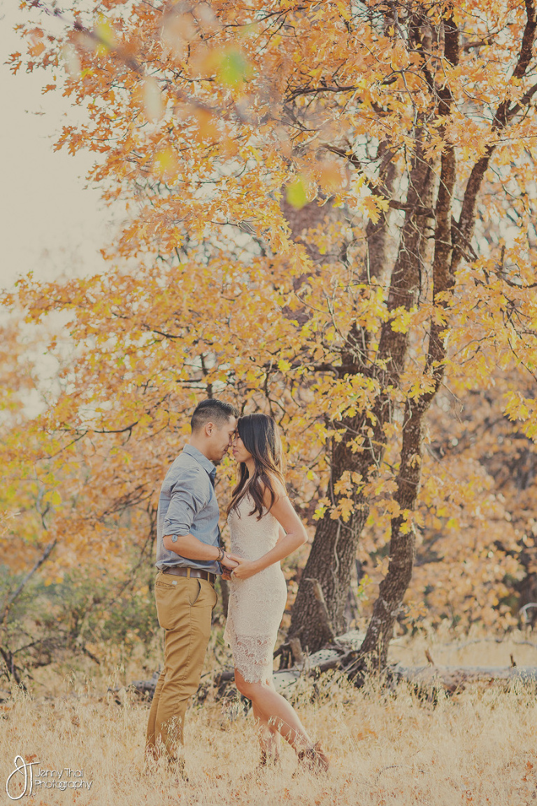 Autumn Engagement San Diego