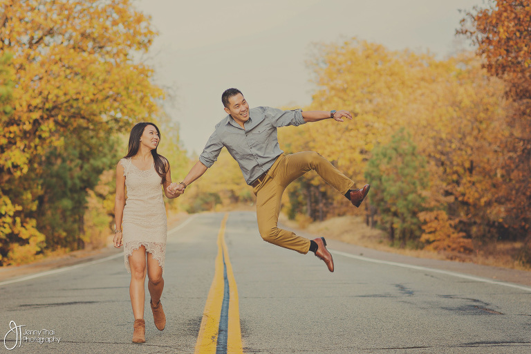 Autumn Engagement San Diego
