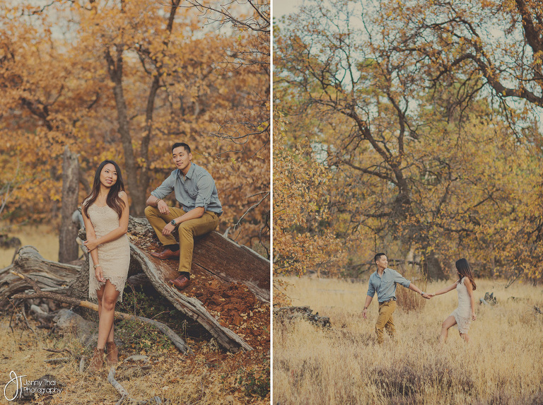 Autumn Engagement San Diego