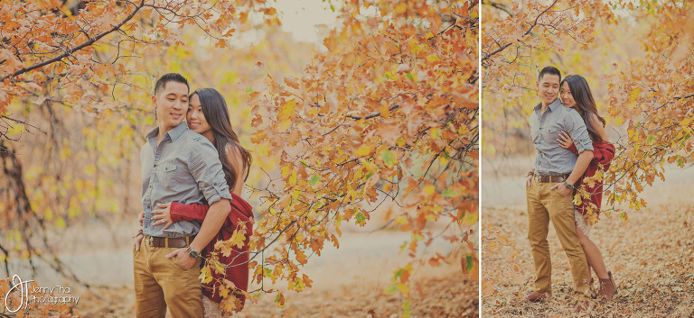 Autumn Engagement San Diego