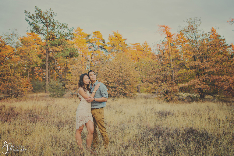 Autumn Engagement San Diego