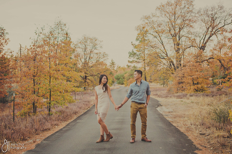 Autumn Engagement San Diego