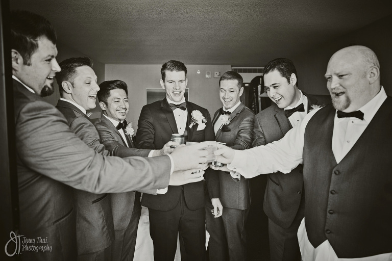 Groomsmen Cheers- San Diego