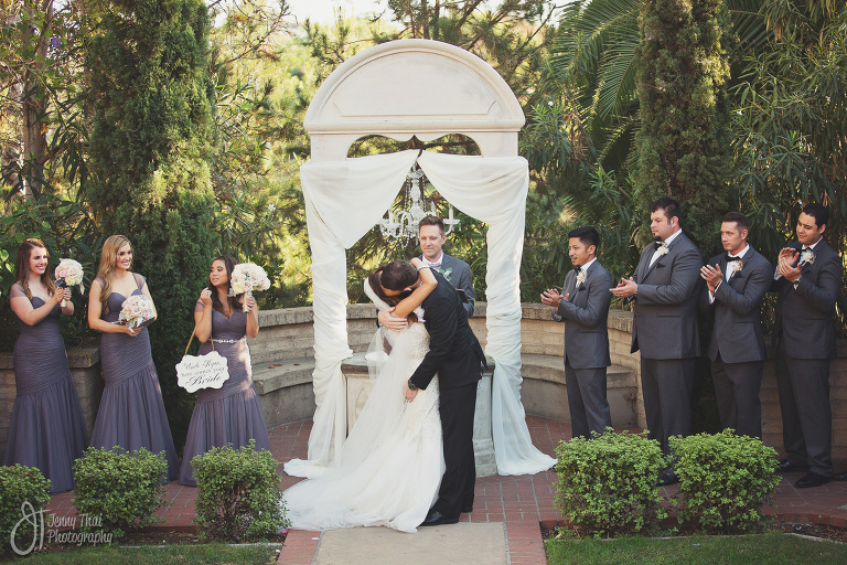 San Diego Balboa Park Wedding - El Prado. Casa Del Ray Moro Terrance Garden