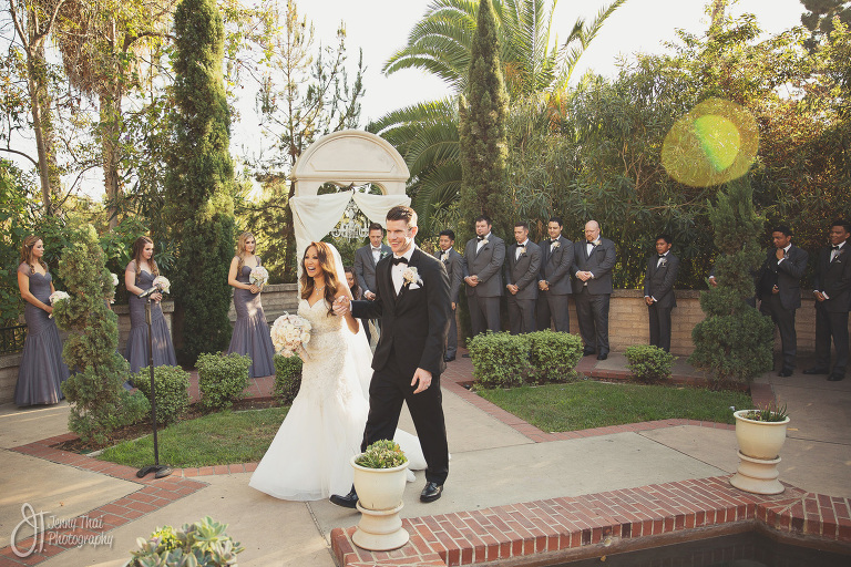 San Diego Balboa Park Wedding - El Prado. Casa Del Ray Moro Terrance Garden
