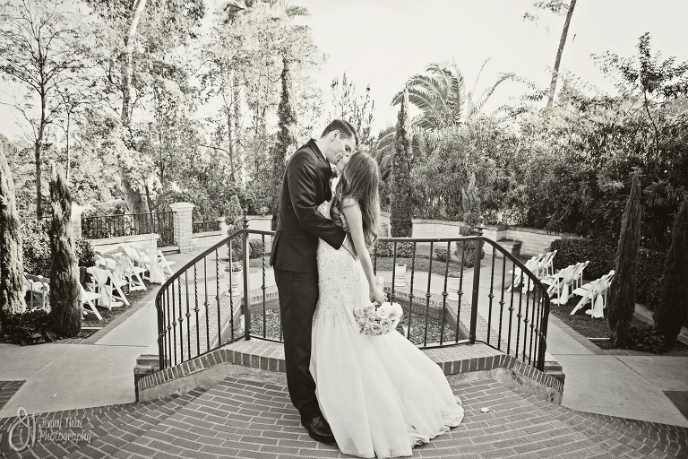 San Diego Balboa Park Wedding - El Prado. Casa Del Ray Moro Terrance Garden