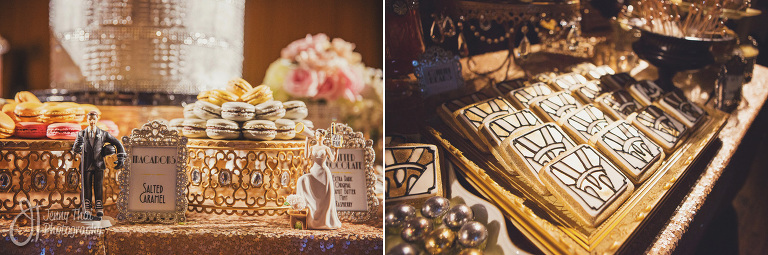 Art Deco Dessert Table