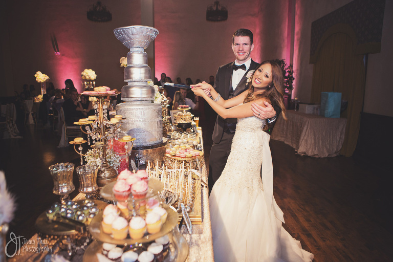 Art Deco Wedding Cake