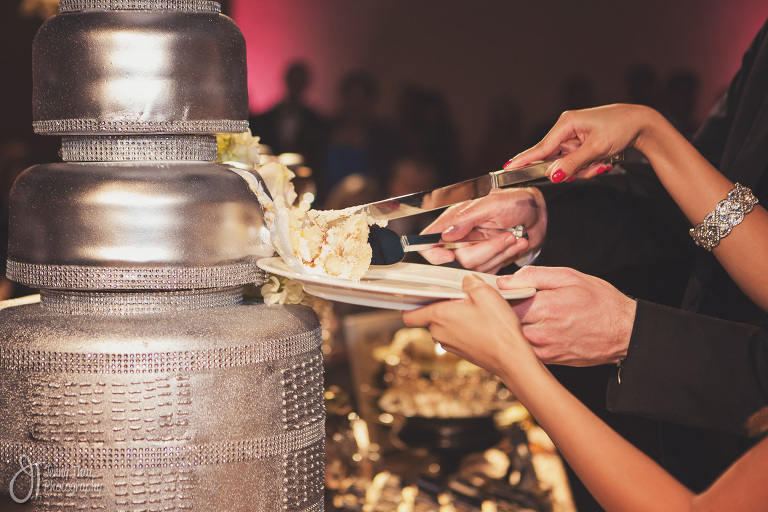 Art Deco Wedding Cake