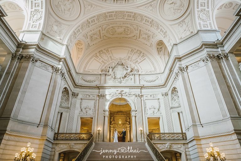 San Francisco City Hall Wedding Photographer