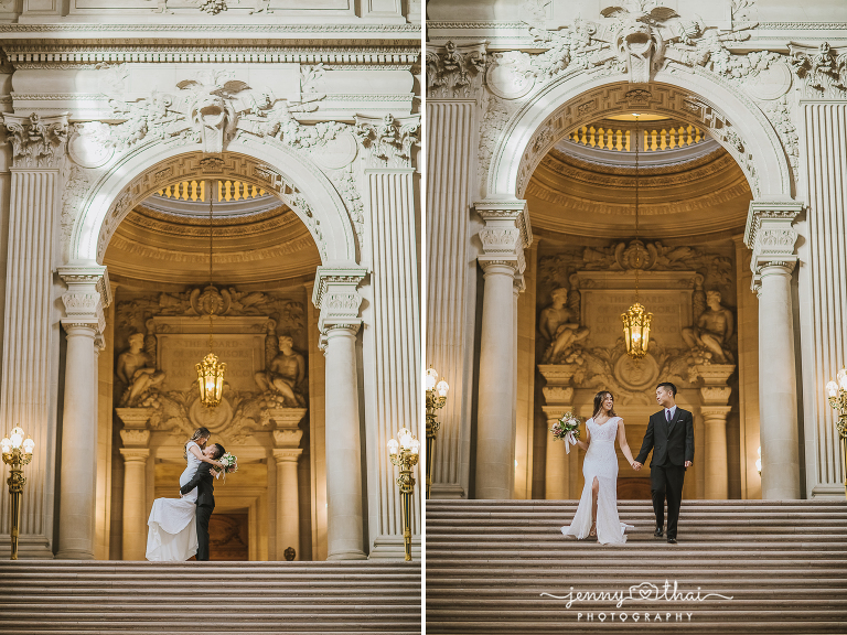 San Francisco City Hall Wedding Photographer