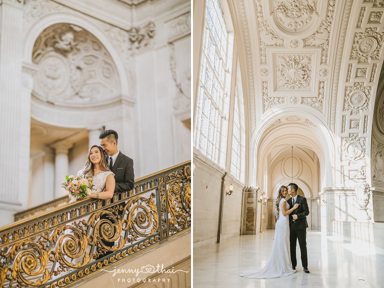 San Francisco City Hall Wedding Photographer