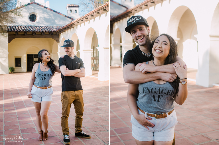 Presidio Park Engagement Photos