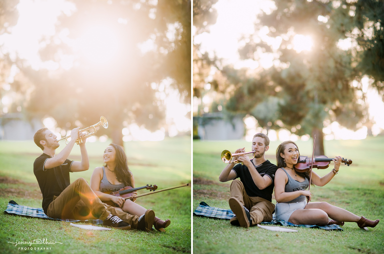 Presidio Park Engagement Photos