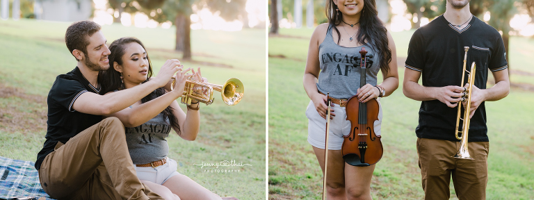 Band Engagement Photos