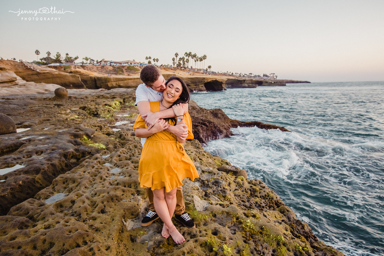 Sunset Cliffs Engagement photos