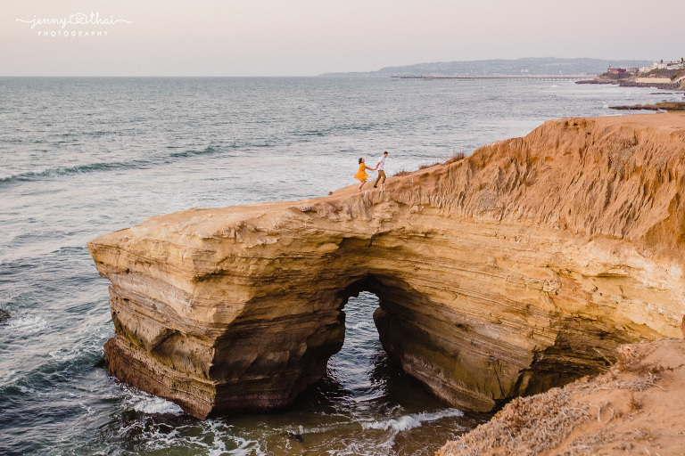 Sunset Cliffs Engagement photos