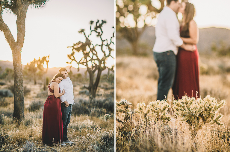 Joshua Tree Engagement Photos
