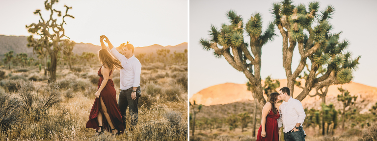 Joshua Tree Engagement Photos