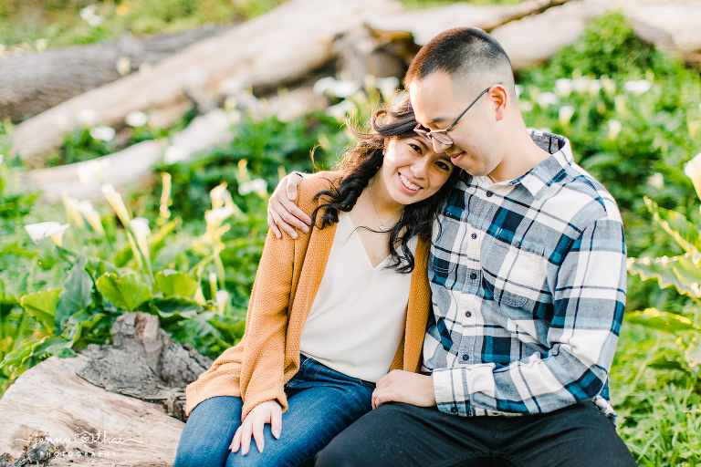 SF Golden Gate Park Engagement Photos