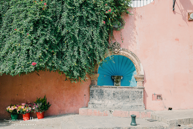 San Miguel Beautiful Fountain