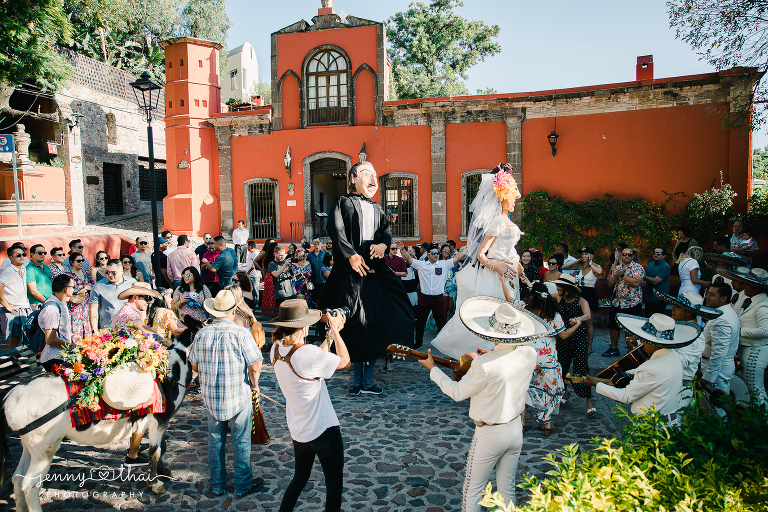 Destination wedding in San Miguel de Allende , Guanajuato