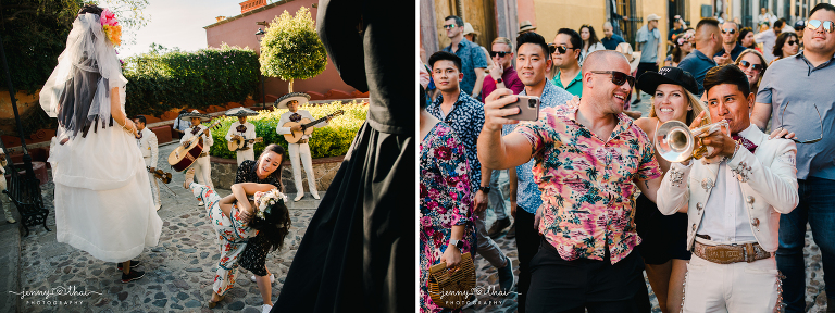 Mexican Wedding Parade - Destination wedding ideas