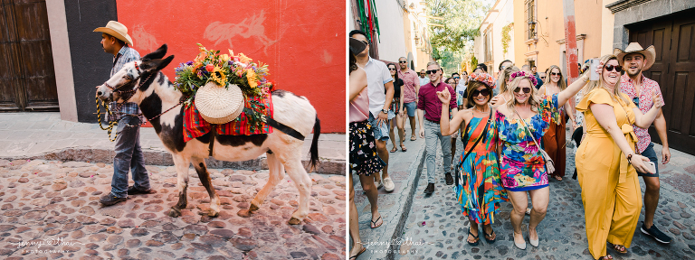 Destination wedding in San Miguel de Allende , Guanajuato