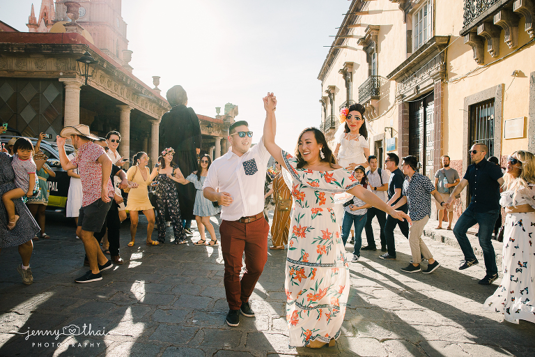 Destination wedding in San Miguel de Allende , Guanajuato