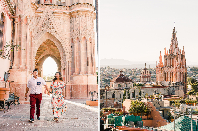 Historical town of San Miguel de Allende , Guanajuato