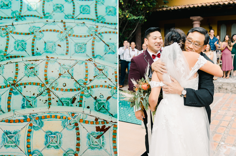 San Miguel Destination Wedding - Casa Churro - Pool Ceremony