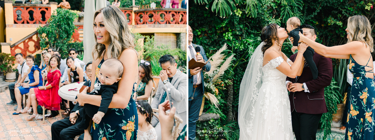 San Miguel Destination Wedding - Casa Churro - Pool Ceremony